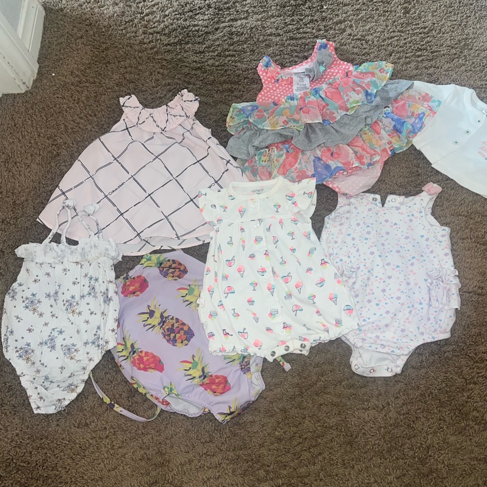 3-6 month baby clothes